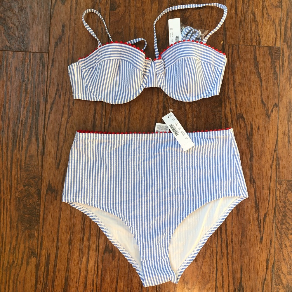 J Crew high-waisted bikini NWT S / 32C
